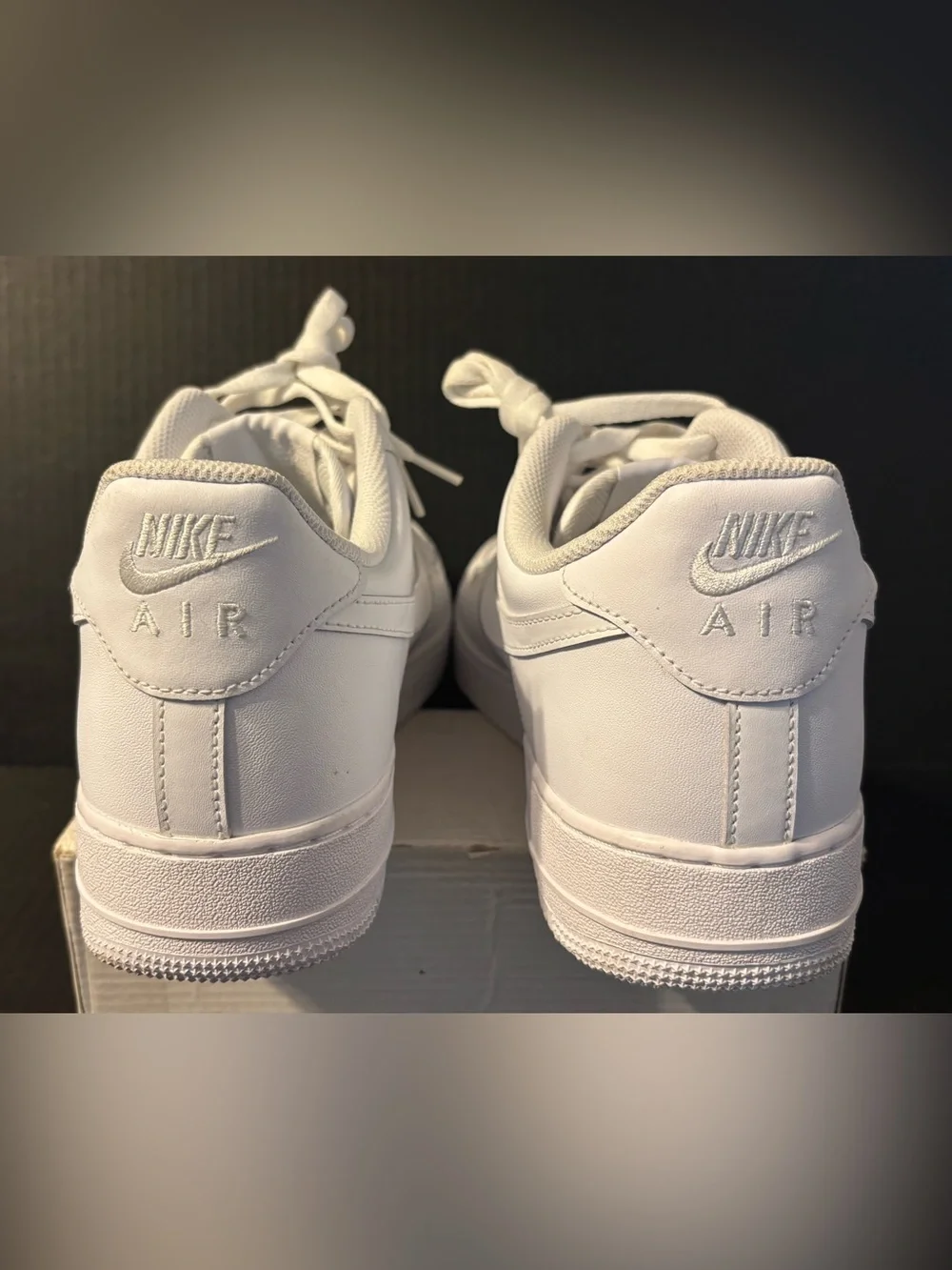 Nike Air Force 1 Mens Size 14 '07 Low Triple White Sneakers CW2288-111
